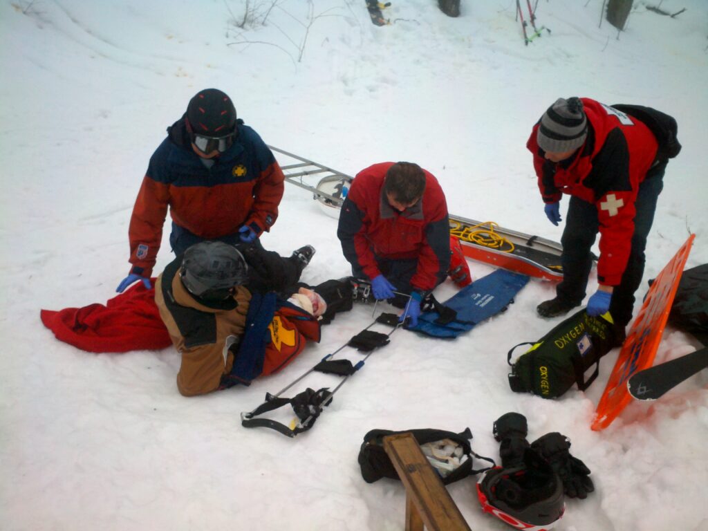 NMR ski patrol photo